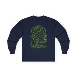 House of Snake – Ultra Cotton Long Sleeve T-Shirt – Wizarding School Ambition with a Clever Edge - Image 11