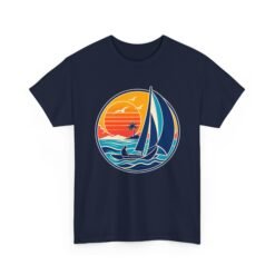 Retro Sail and Sun - Unisex T-Shirt – Catch the Breeze