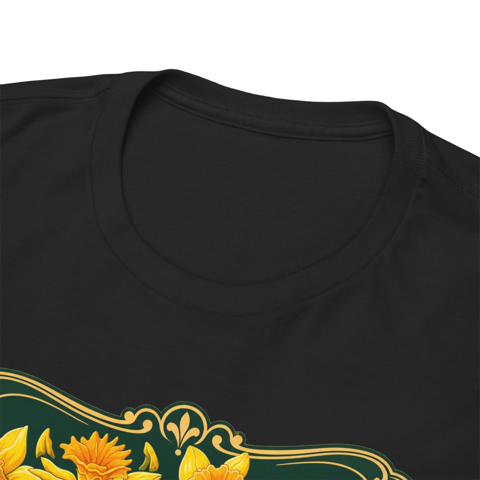 Daffodils – Unisex T-Shirt – Bloom with Bright Energy - Image 4