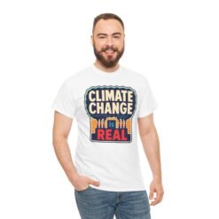 Climate Change Is Real - Unisex T-Shirt – A Message in the Smoke - Image 8