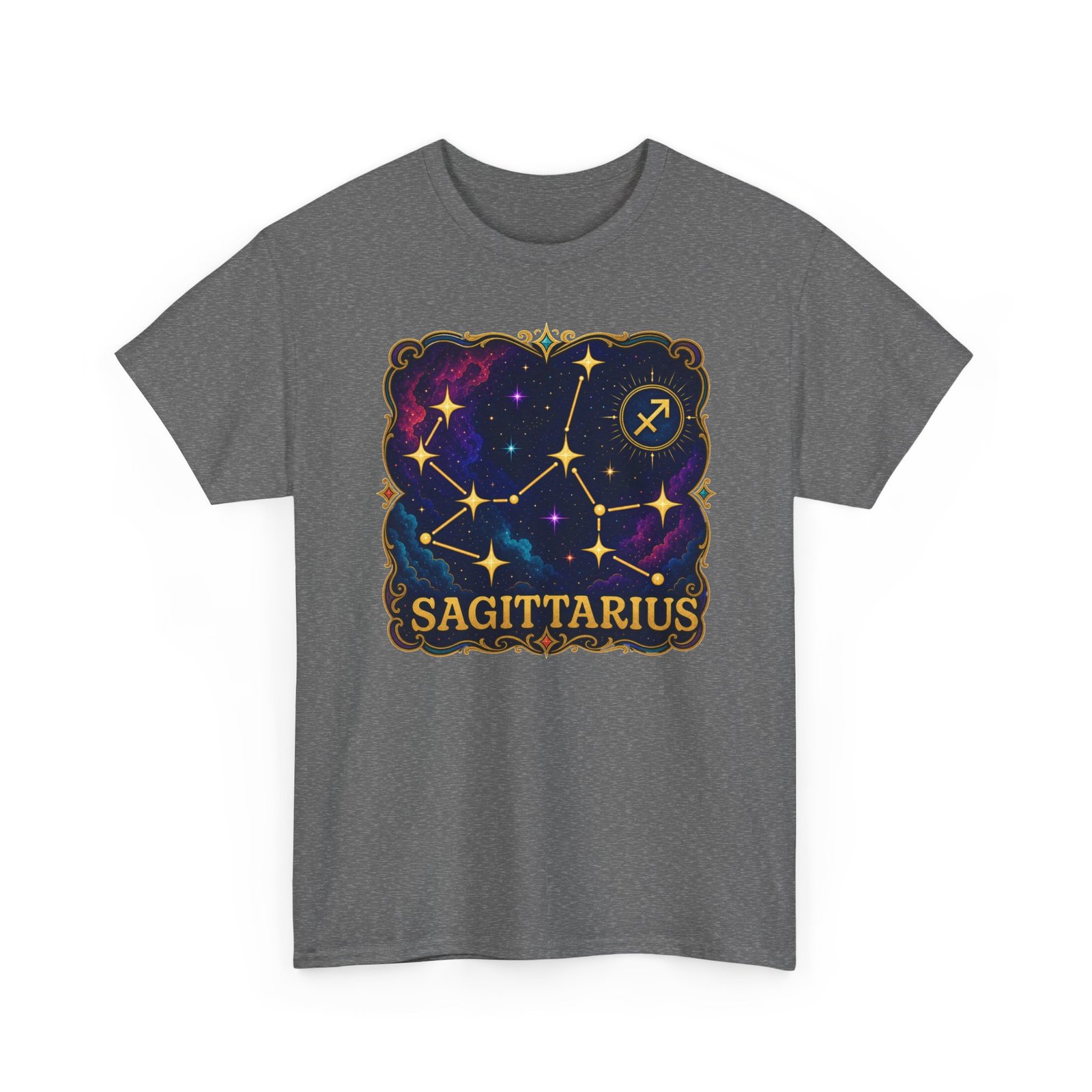Sagittarius Constellation - Unisex T-Shirt – Aim for the Stars - Image 23