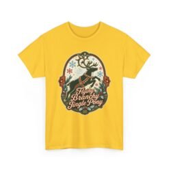 Flying Branchy Jingle Pony - Unisex T-Shirt – Reindeer Ridiculousness - Image 12