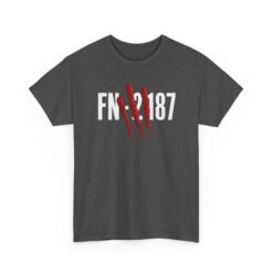 FN-2187 Red Handprint – Unisex T-Shirt – A Number With a Story - Image 23