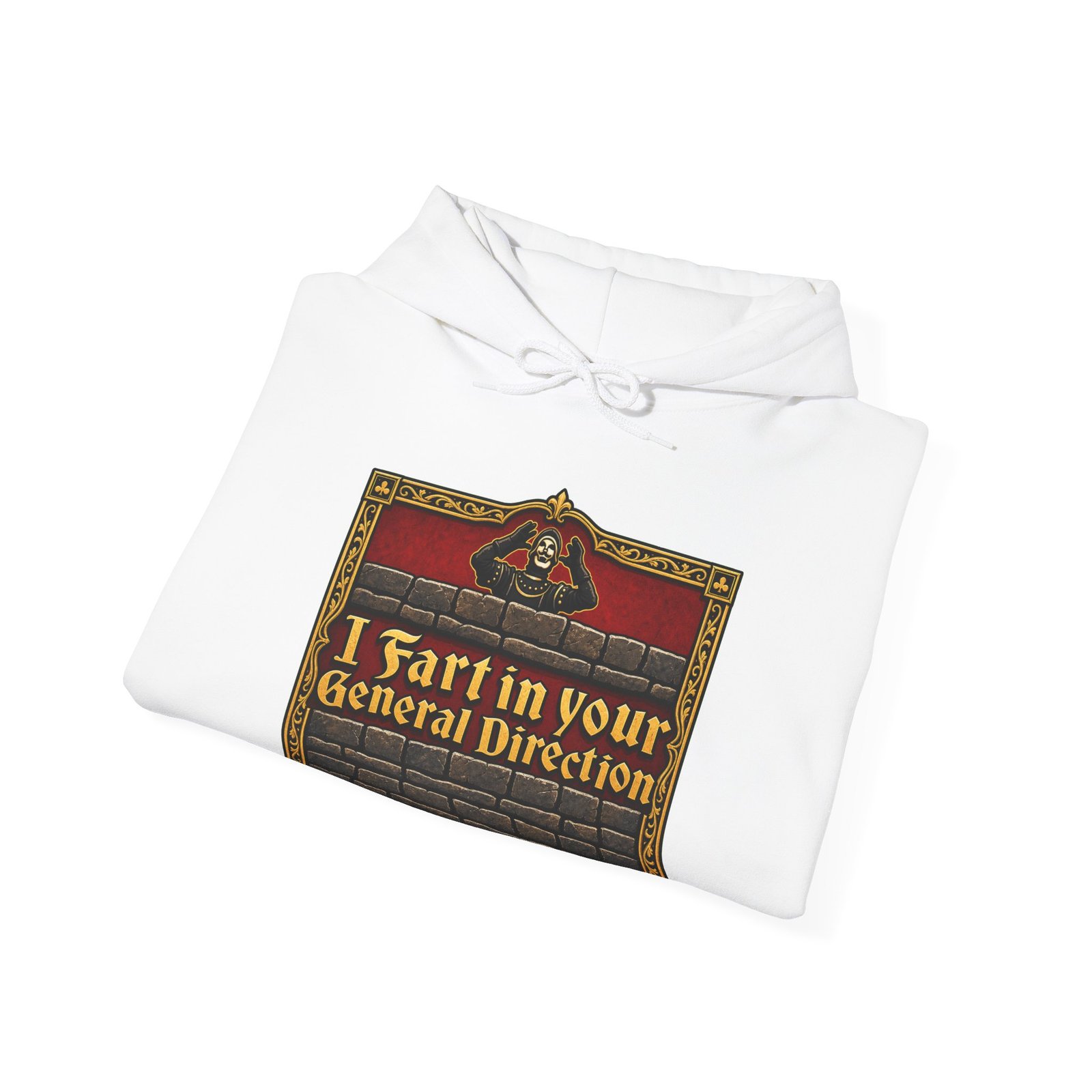 I Fart in Your General Direction - Unisex Hoodie – Monty Python and the Holy Grail French Taunter - Image 3