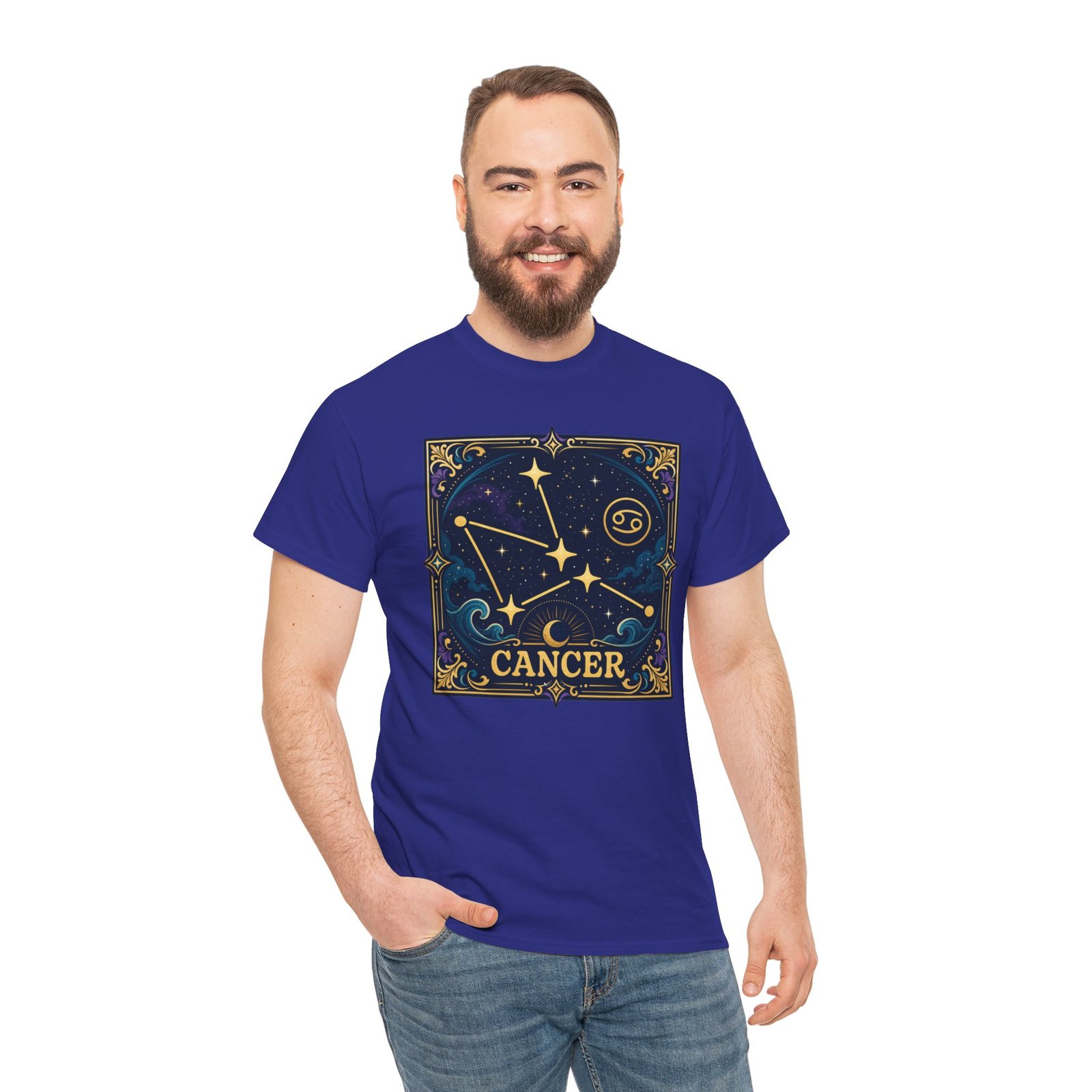 Cancer Constellation – Unisex T-Shirt – Written in the Stars - Image 7