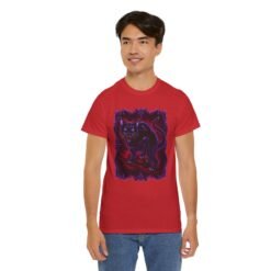 Hissing Black Cat – Unisex T-Shirt – Fierce, Feline and Full of Attitude - Image 13