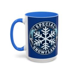 Special Snowflake – Color Accent 11oz or 15oz Mug – Uniquely Caffeinated - Image 14