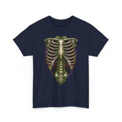 Gothic Skeleton Torso - Unisex T-Shirt – Cheap Easy Halloween Skeleton Costume - Image 18