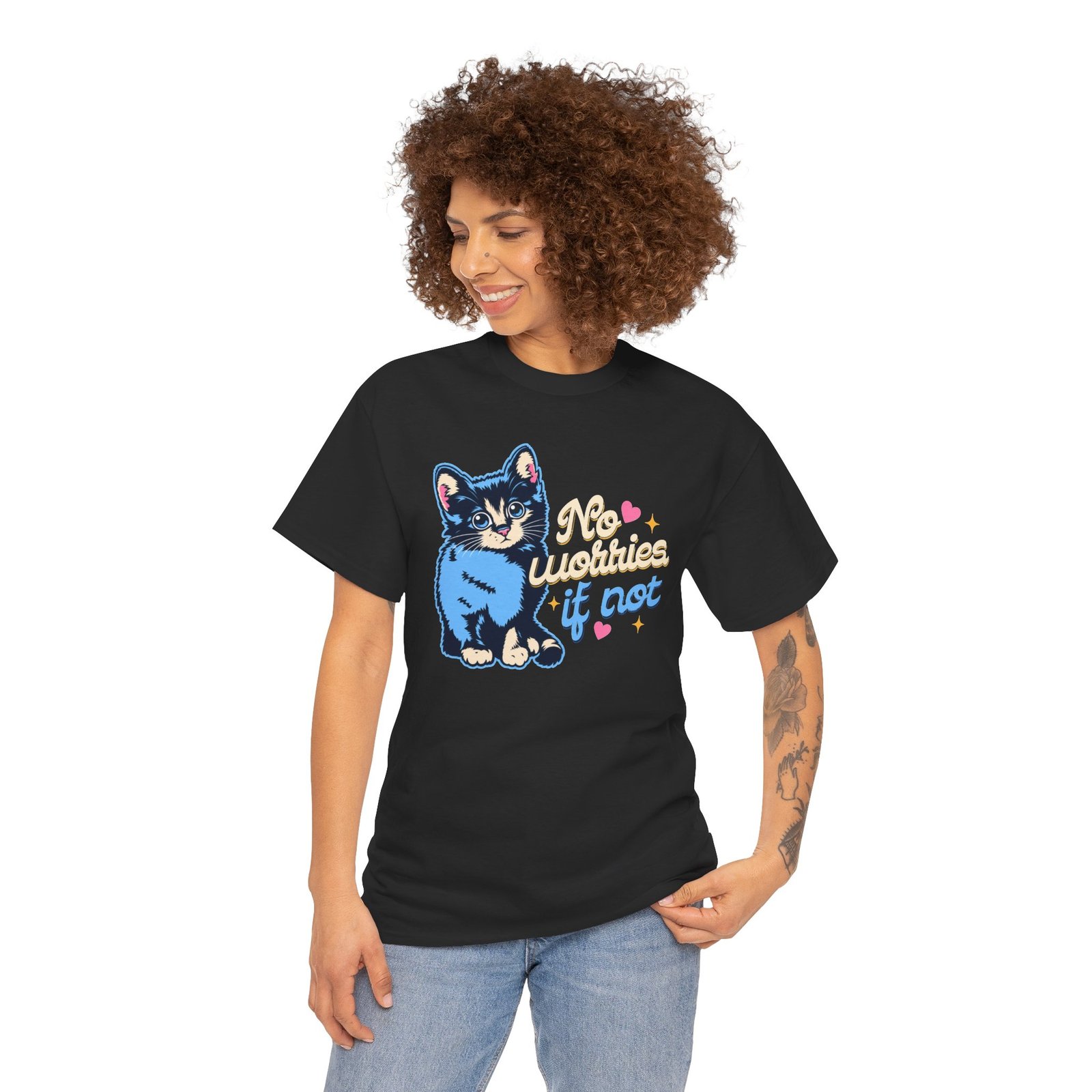 No Worries If Not – Unisex T-Shirt – Zero Pressure, Maximum Cuteness - Image 6