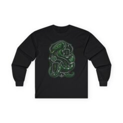 House of Snake – Ultra Cotton Long Sleeve T-Shirt – Wizarding School Ambition with a Clever Edge - Image 6