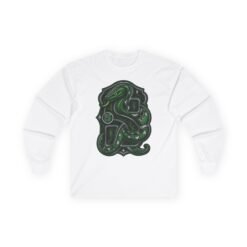 House of Snake – Ultra Cotton Long Sleeve T-Shirt – Wizarding School Ambition with a Clever Edge - Image 4
