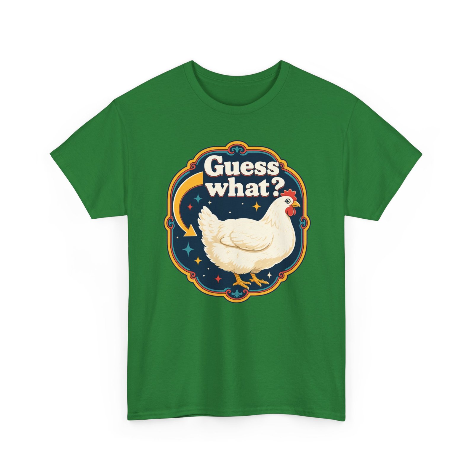 Guess What? Chicken Butt – Unisex T-Shirt – Classic Chicken Punchline - Image 22