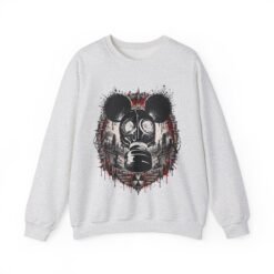 Gas Mask Mouse - Unisex Sweatshirt – Soft, Strange and Slightly Sinister