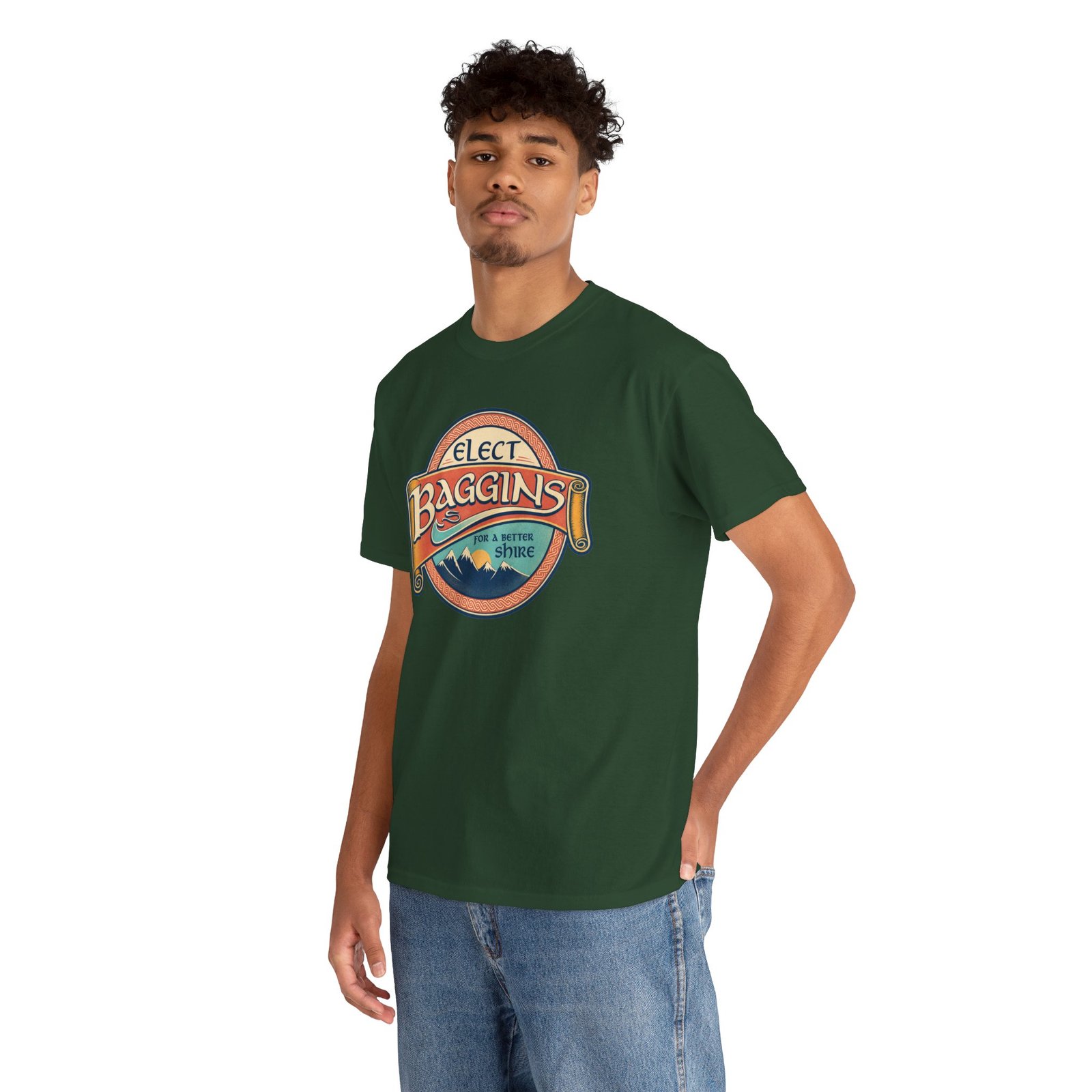 Elect Baggins for The Shire - Unisex T-Shirt – Vote for Second Breakfast - Image 7