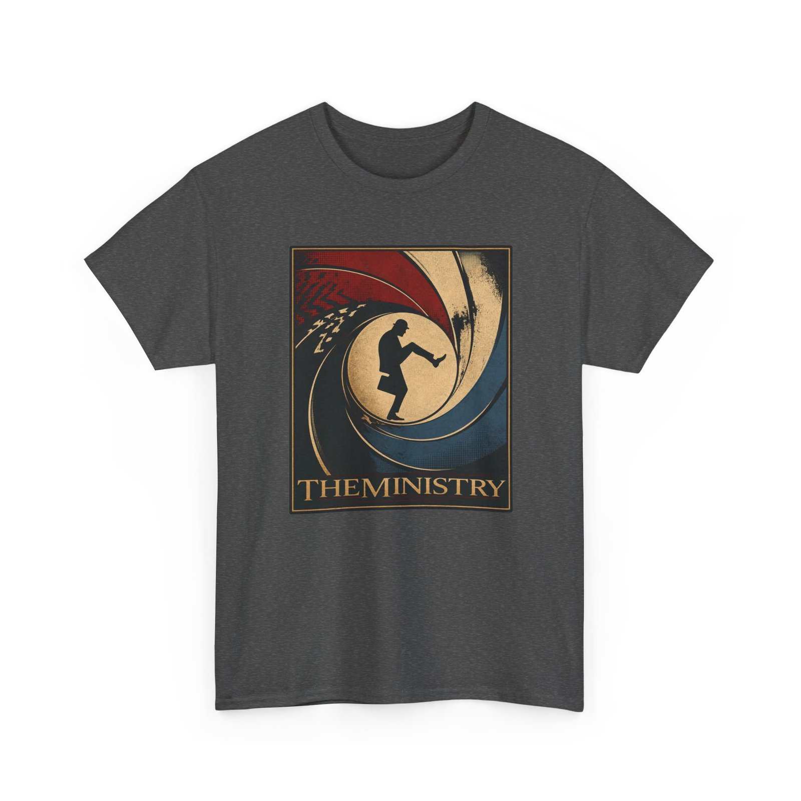 Licensed to Walk Silly - Unisex T-Shirt – Monty Python Ministry of Silly Walks 007 Mashup - Image 11
