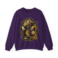 House of Badger – Unisex Sweatshirt – Cozy Wizarding School House Pride - Image 15