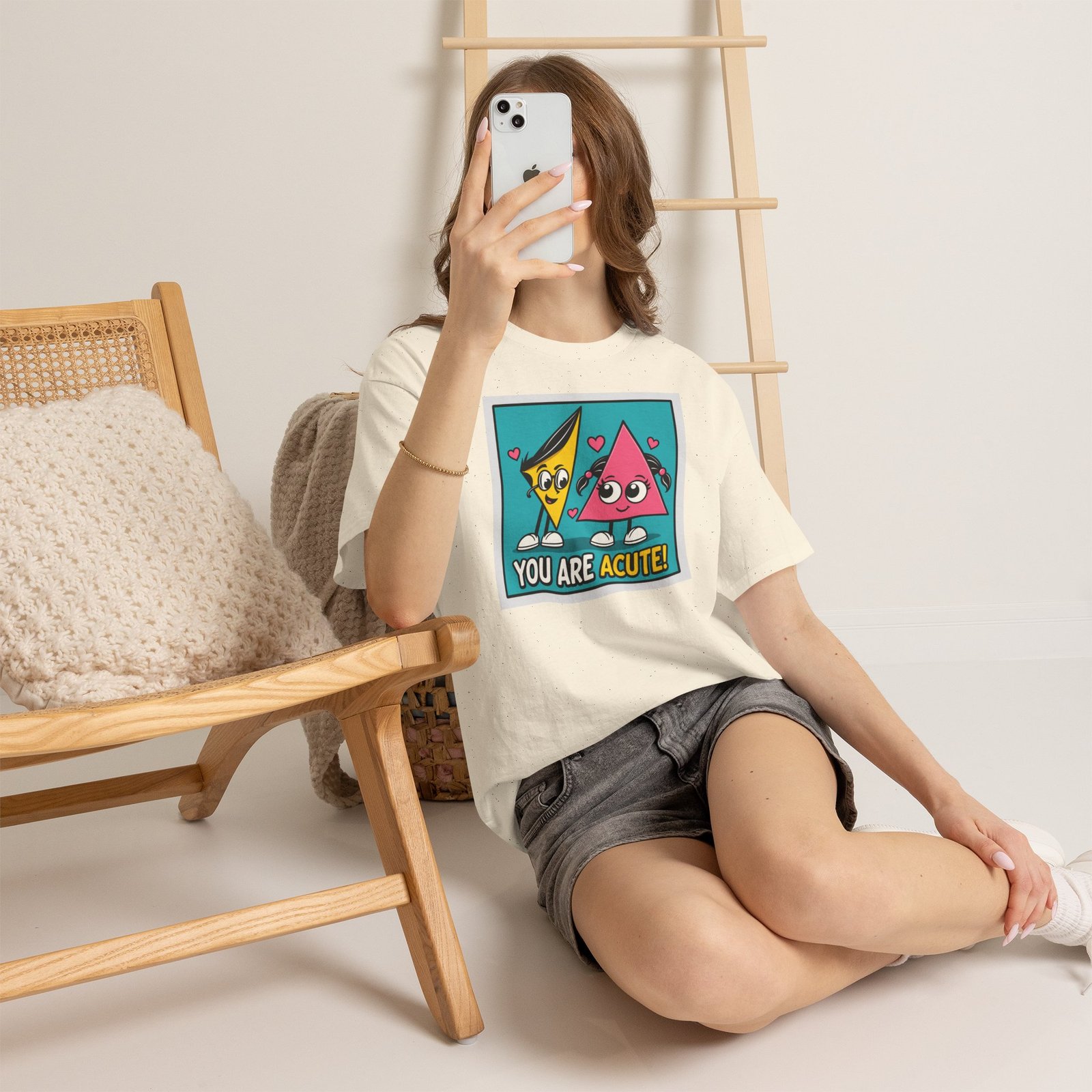 You Are Acute – Unisex T-Shirt for the Geometry of Love - Image 7