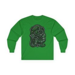 House of Snake – Ultra Cotton Long Sleeve T-Shirt – Wizarding School Ambition with a Clever Edge - Image 8