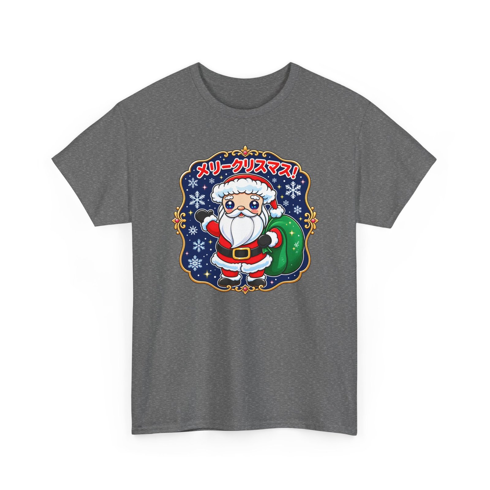 Kawaii Santa - Unisex T-Shirt – メリークリスマス with Extra Cute - Image 17