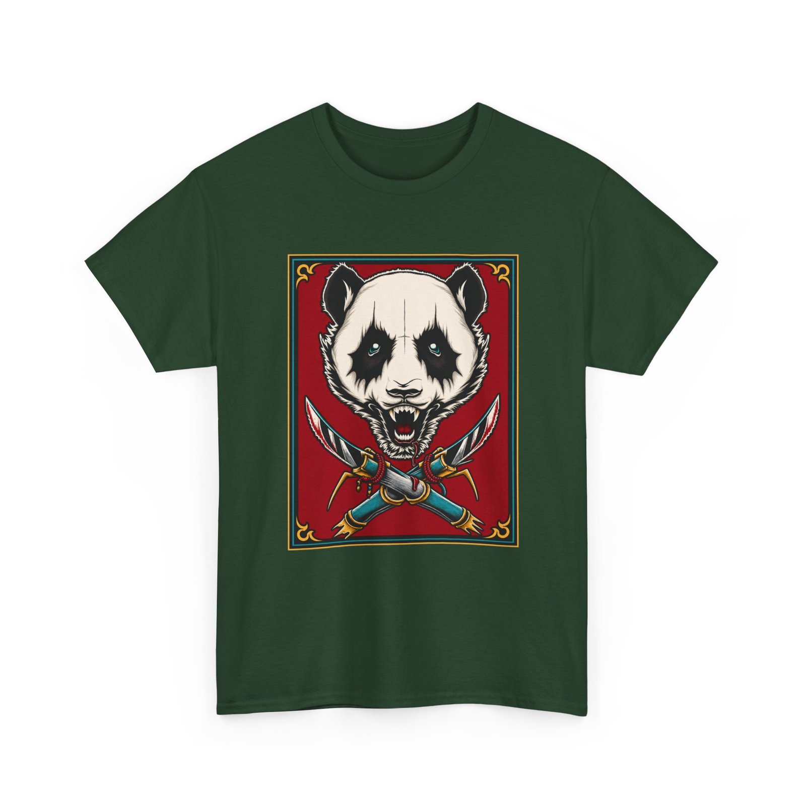 Black Metal Panda – Unisex T-Shirt – Cute, Grim, and Brutal - Image 14