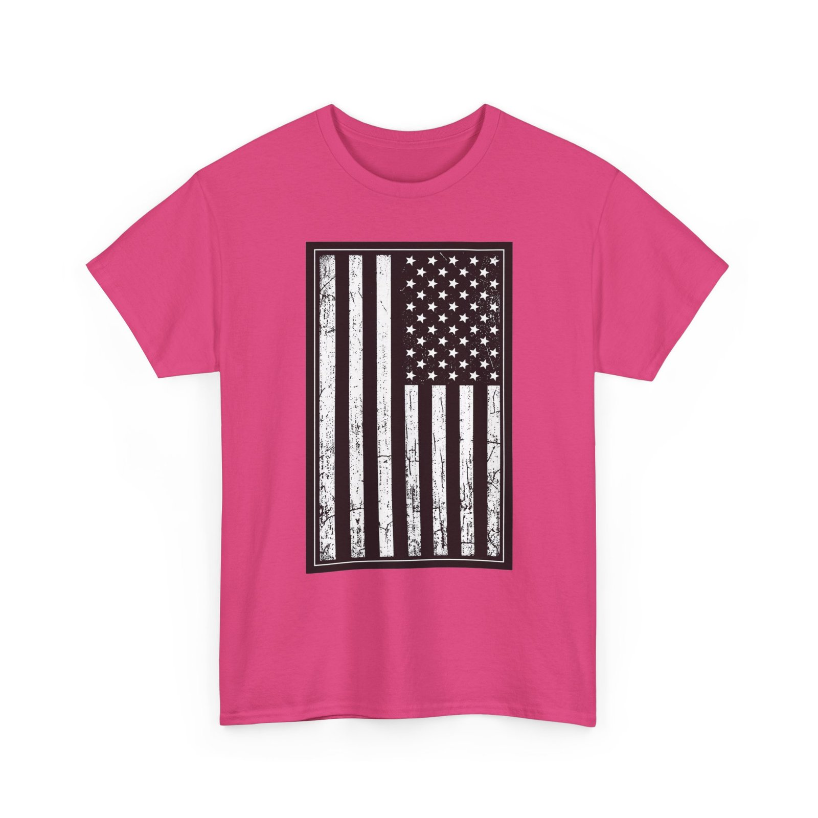 Distressed U.S. Flag – Unisex T-Shirt – Bold, Classic, American - Image 27