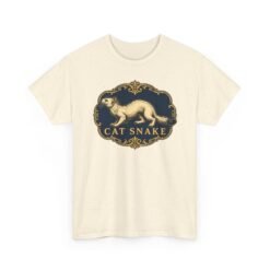 Cat Snake – Unisex T-Shirt – Long, Silly, and Full of Mischief - Image 25
