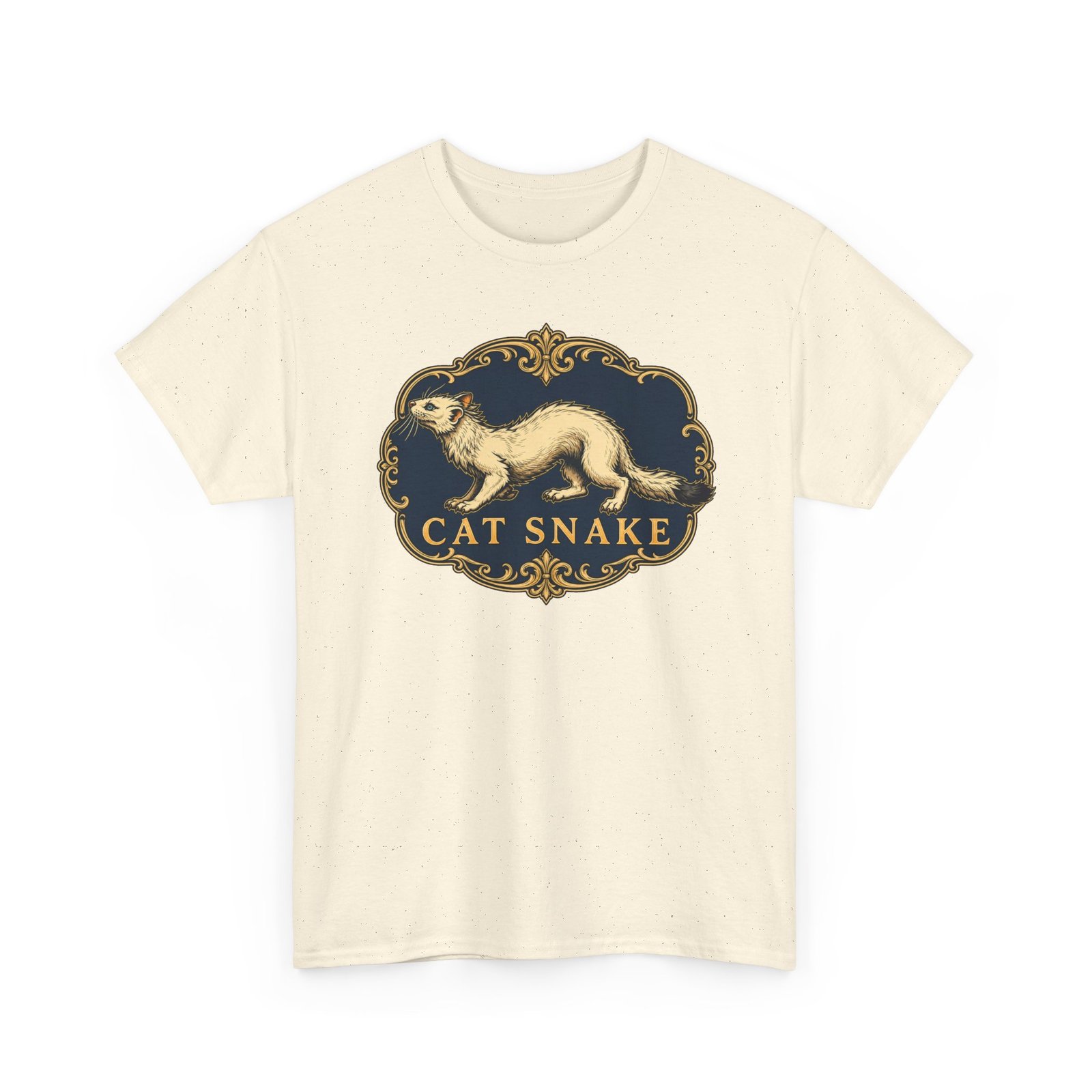 Cat Snake – Unisex T-Shirt – Long, Silly, and Full of Mischief - Image 25