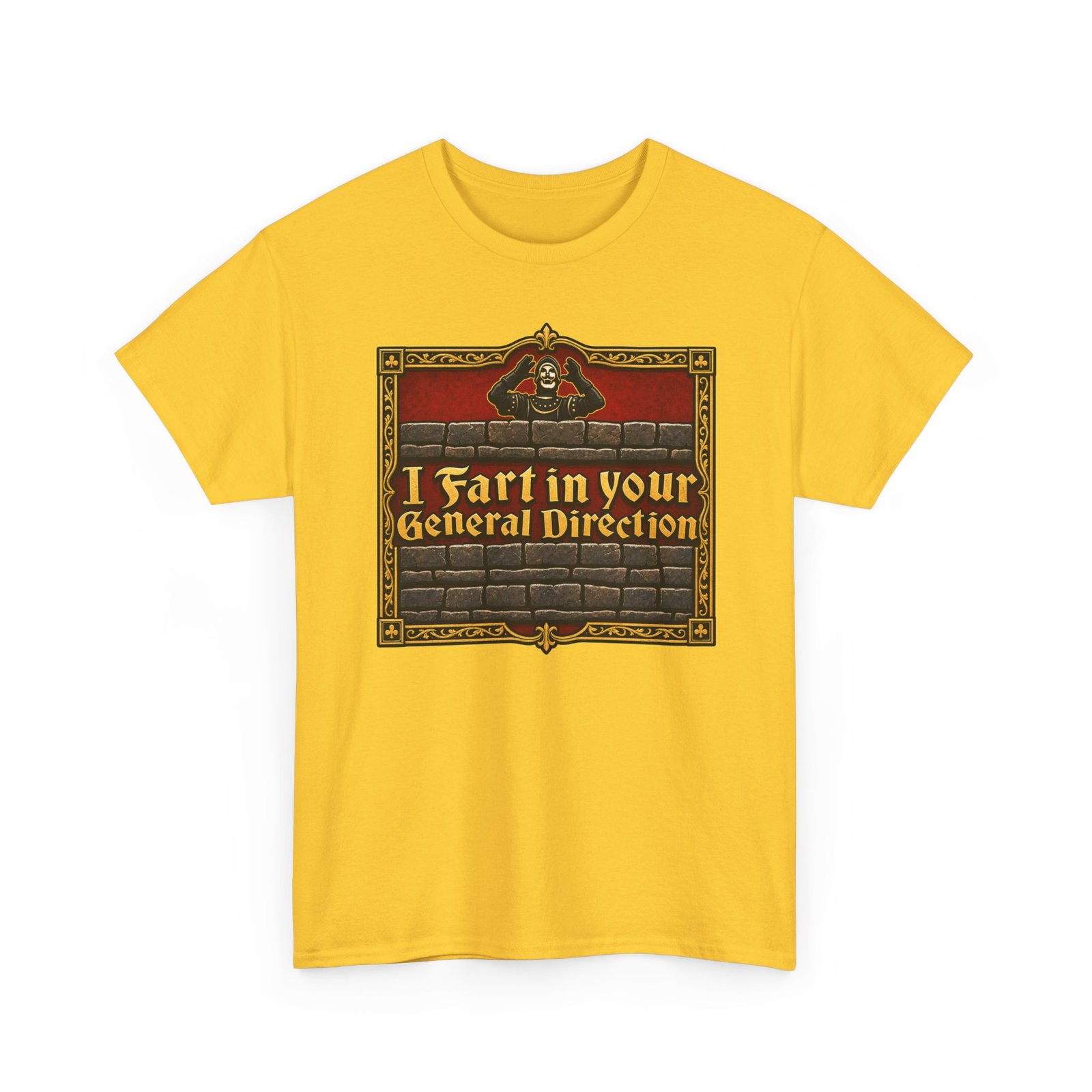 I Fart in Your General Direction - Unisex T-Shirt – Monty Python French Taunter Tee - Image 9