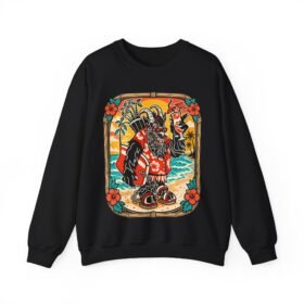 Krampus Island – Unisex Sweatshirt – Naughty Never Looked So Chill