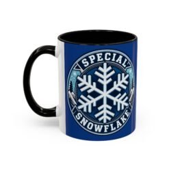 Special Snowflake – Color Accent 11oz or 15oz Mug – Uniquely Caffeinated - Image 4