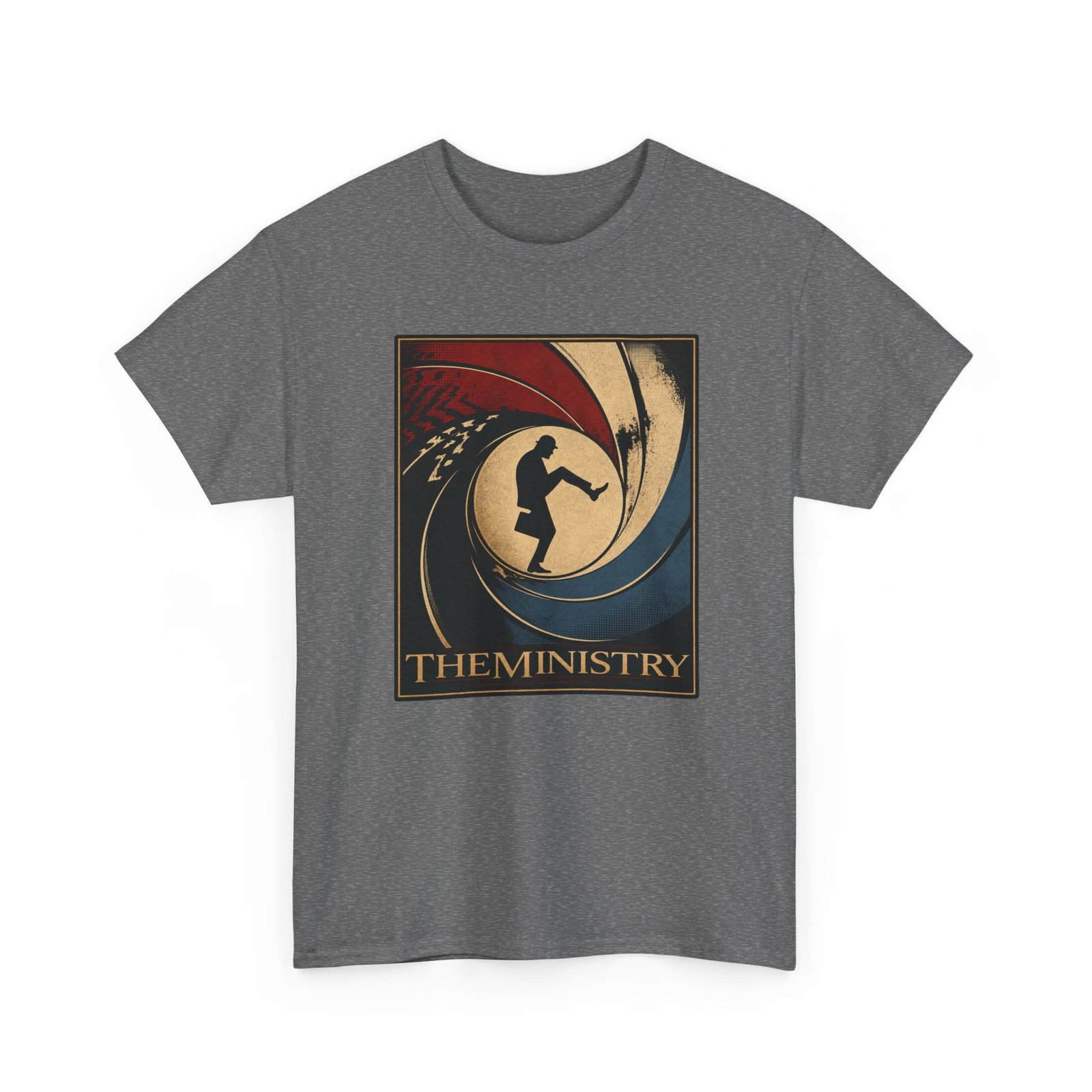 Licensed to Walk Silly - Unisex T-Shirt – Monty Python Ministry of Silly Walks 007 Mashup - Image 12