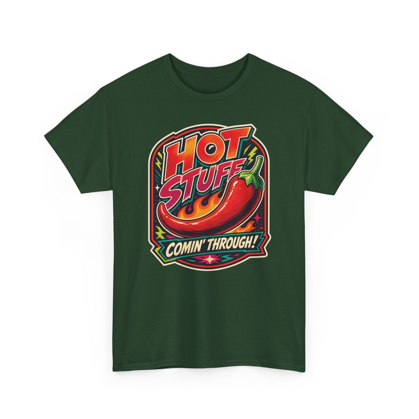 Hot Stuff Comin' Through! - Unisex T-Shirt – Spicy, Bold, and Ready to Roll - Image 27