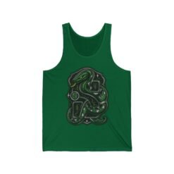 House of Snake – Unisex Jersey Tank Top – Cool Wizarding School Strategy - Image 5