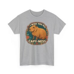 I Wish You All Capy-ness – Unisex T-Shirt – Maximum Chill, Maximum Cute - Image 20