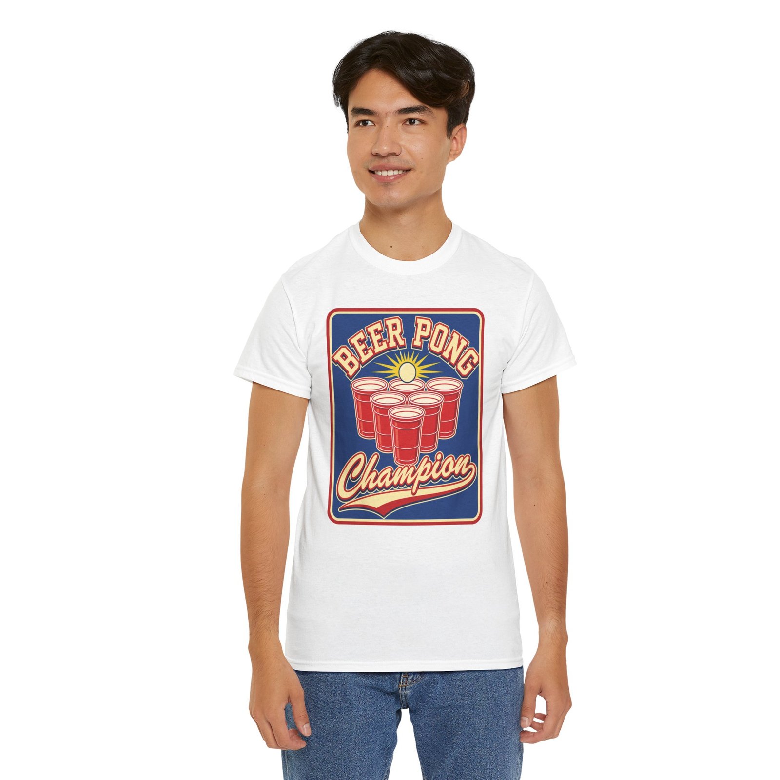 Beer Pong Champion – Unisex T-Shirt – Raise Your Cup to Victory - Image 6