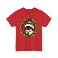Elf Kitten – Unisex T-Shirt – Santa’s Cutest Little Helper