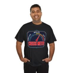 Midlife Crisis Meter – Unisex T-Shirt – Approaching the Red Zone - Image 11