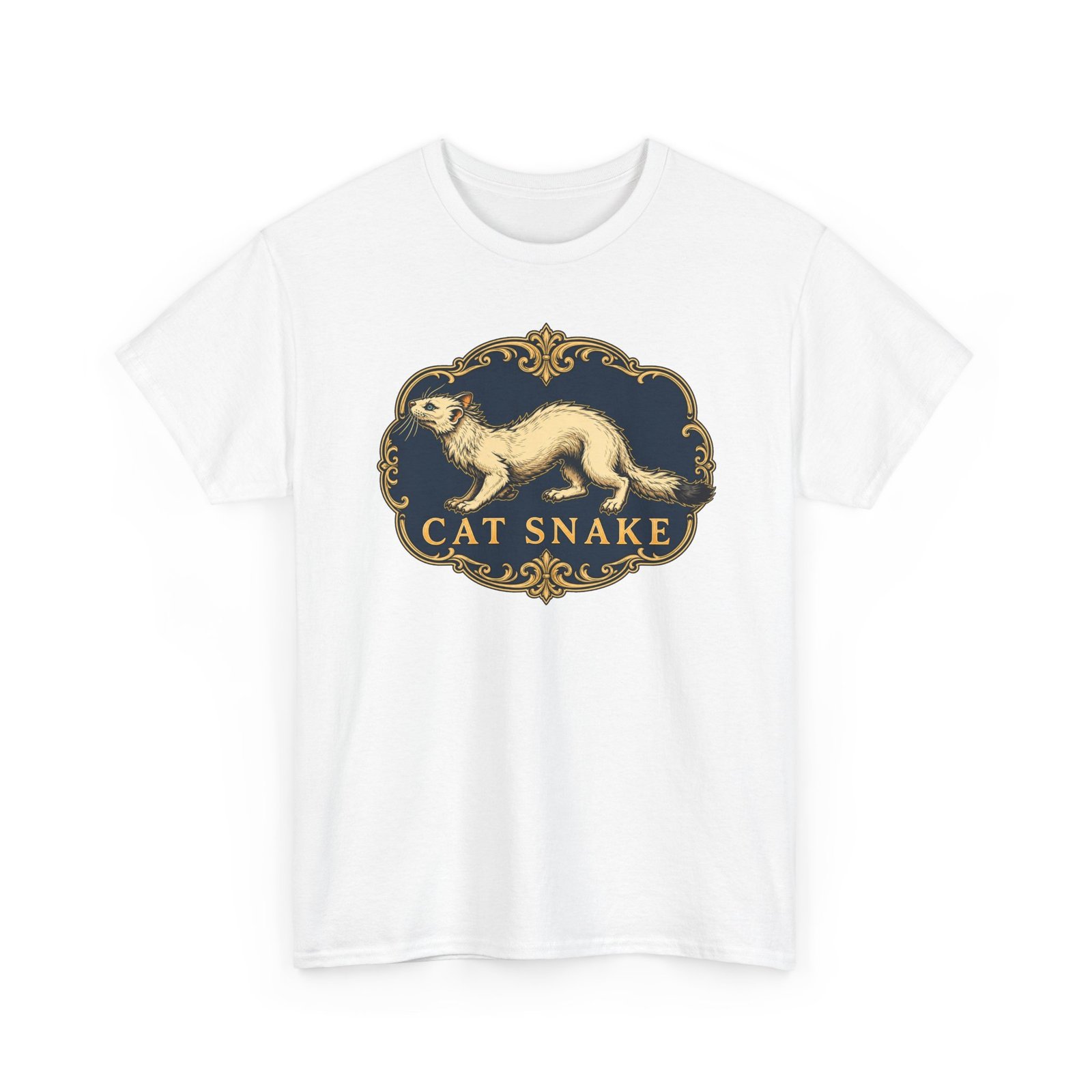 Cat Snake – Unisex T-Shirt – Long, Silly, and Full of Mischief - Image 19