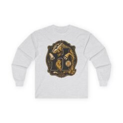 House of Badger – Ultra Cotton Unisex Long Sleeve T-Shirt – Wizarding School Pride - Image 5