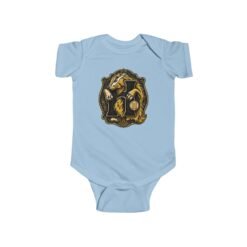 House of Badger – Baby Bodysuit – Little Wizard, Big House Pride - Image 6