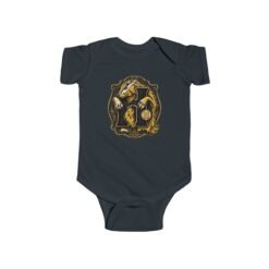 House of Badger – Baby Bodysuit – Little Wizard, Big House Pride - Image 8