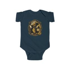 House of Badger – Baby Bodysuit – Little Wizard, Big House Pride - Image 9