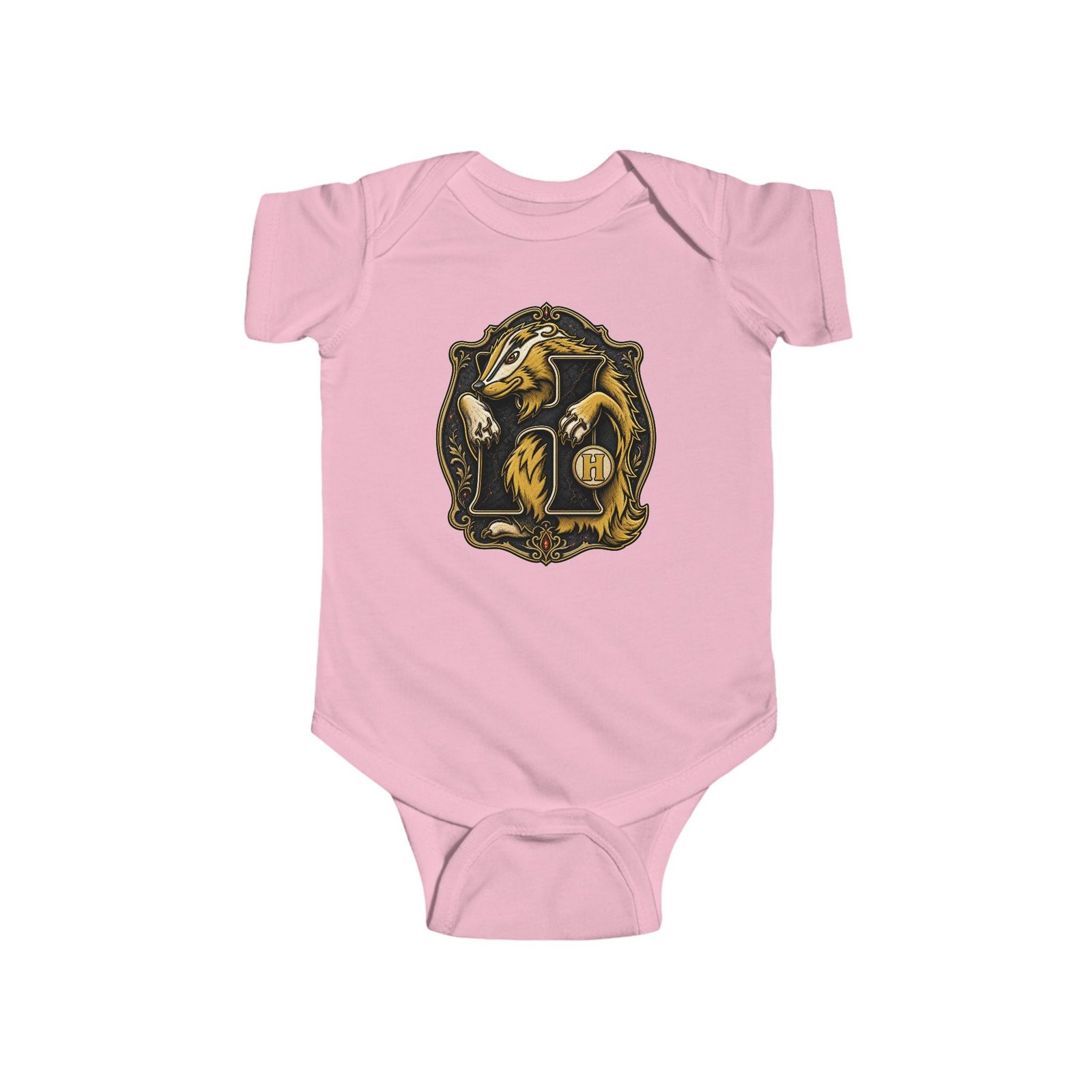 House of Badger – Baby Bodysuit – Little Wizard, Big House Pride - Image 10