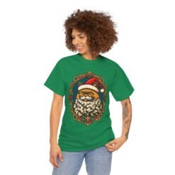 Santa Claws – Unisex T-Shirt – Purrfectly Festive - Image 4