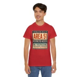 Area 51 Restricted Access - Unisex T-Shirt – Keep Out (Unless You're from Space) - Image 7