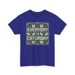 Everyday Is Caturday – Unisex T-Shirt – Feline Festive Vibes - Image 27