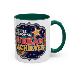 Little Lebowski Urban Achiever – Accent Color Mug – Modest Goals, Strong Coffee - Image 11