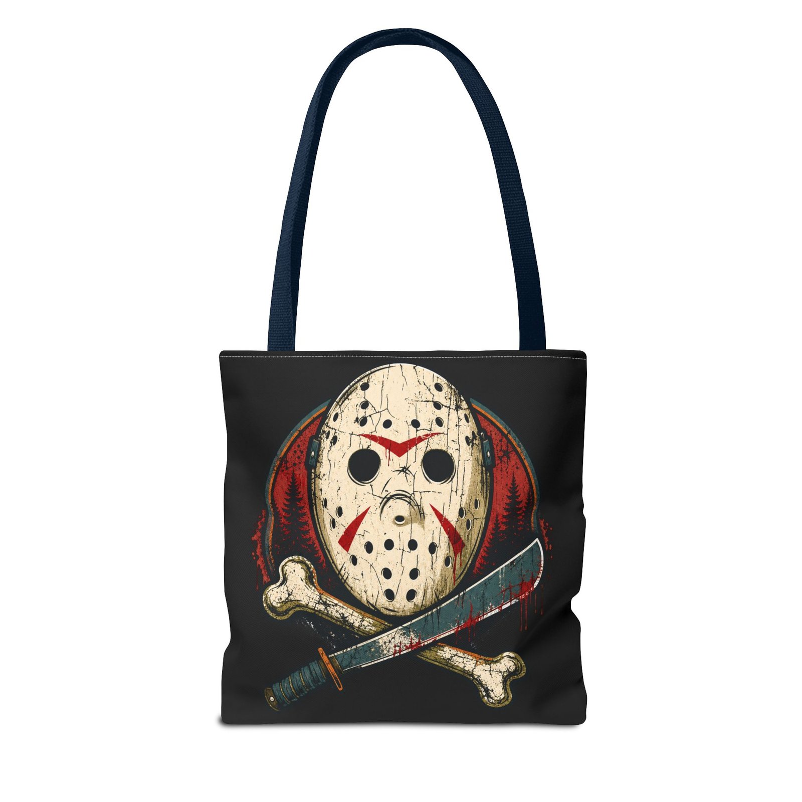 Jason Voorhees Jolly Roger - Tote Bag – Friday the 13th Horror - Image 50