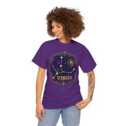 Virgo Constellation - Unisex T-Shirt – Celestial Precision - Image 5