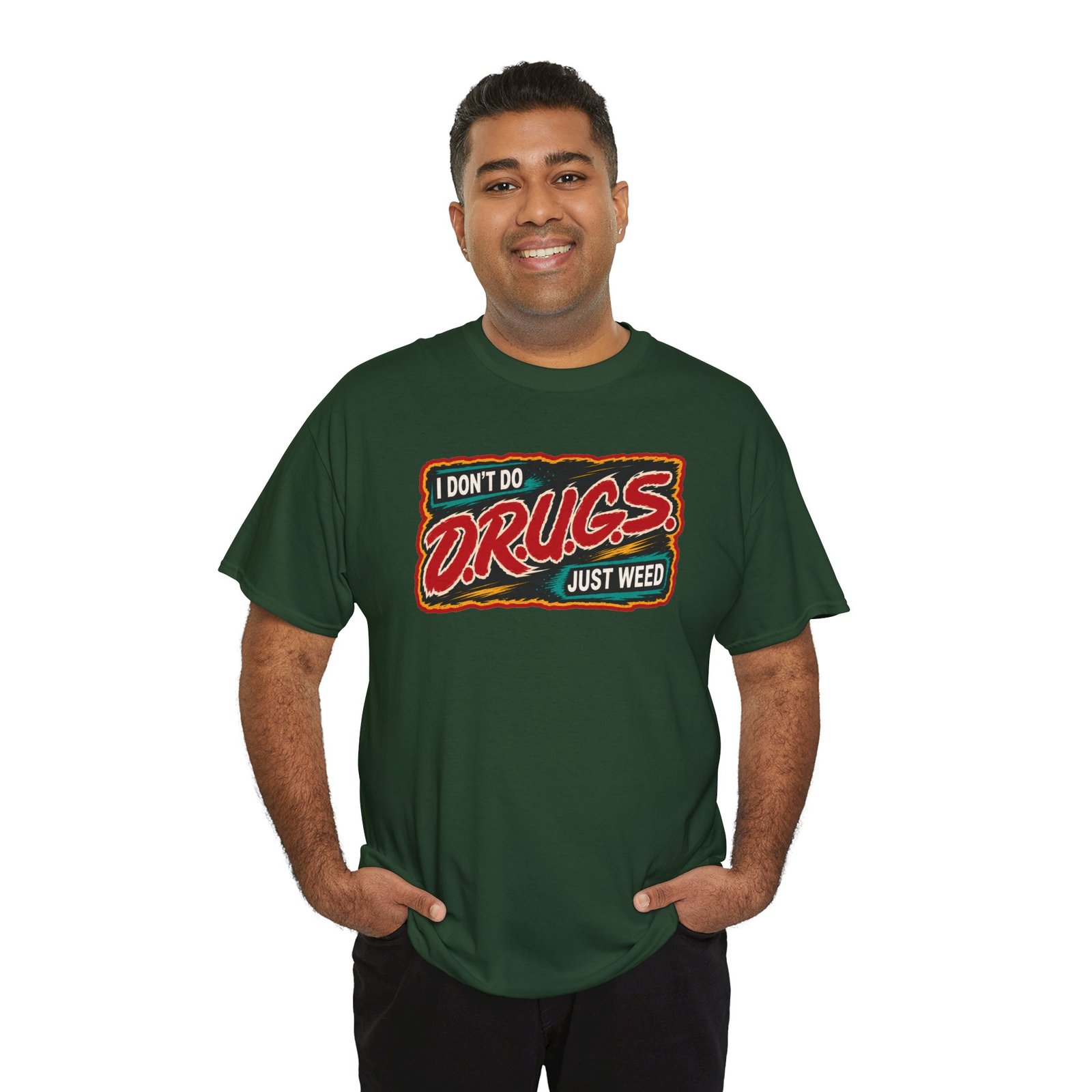 I Don’t Do Drugs, Just Weed – Unisex Funny Cannabis T-Shirt - Image 10